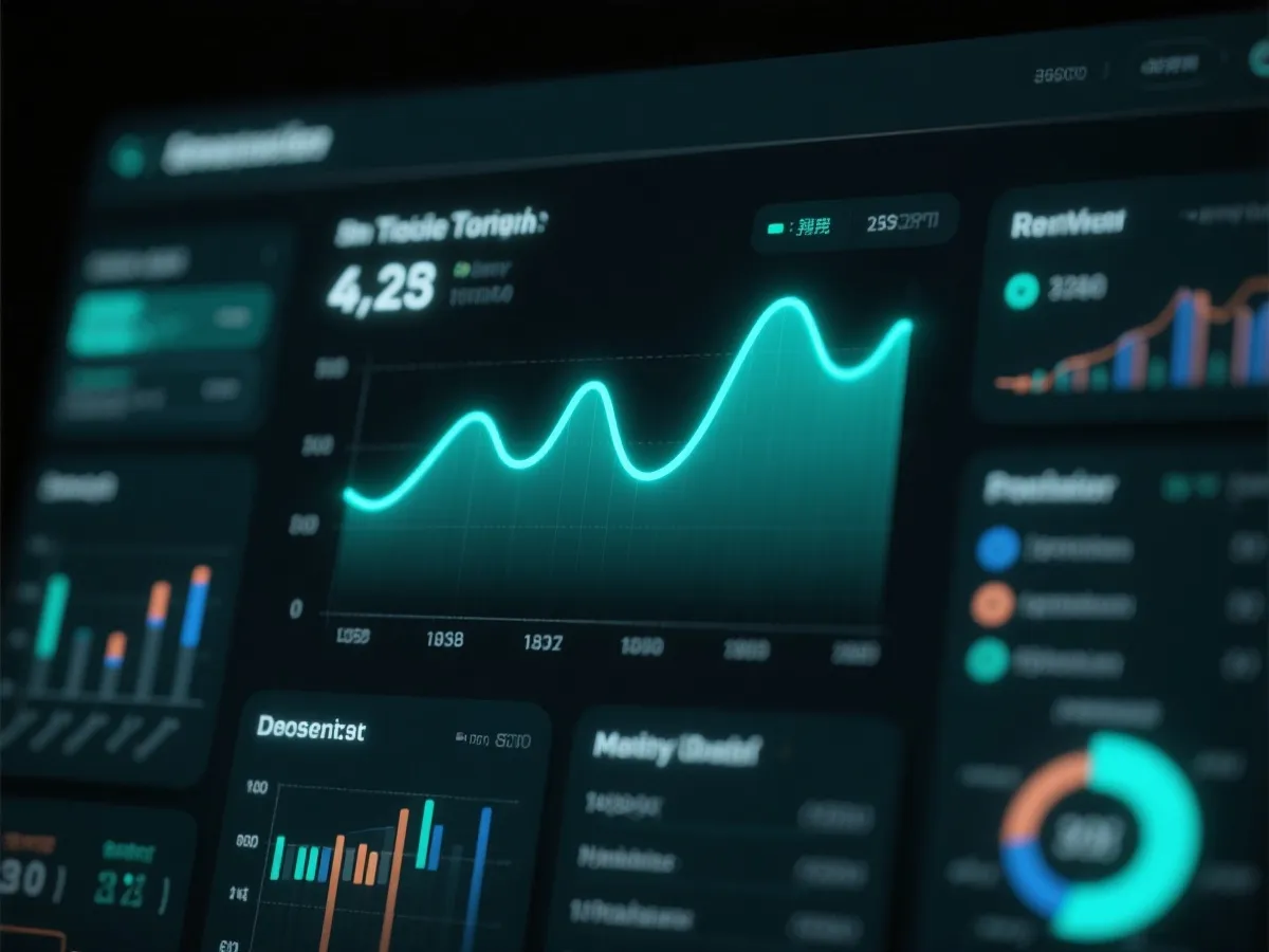 走势图数据面板示意图